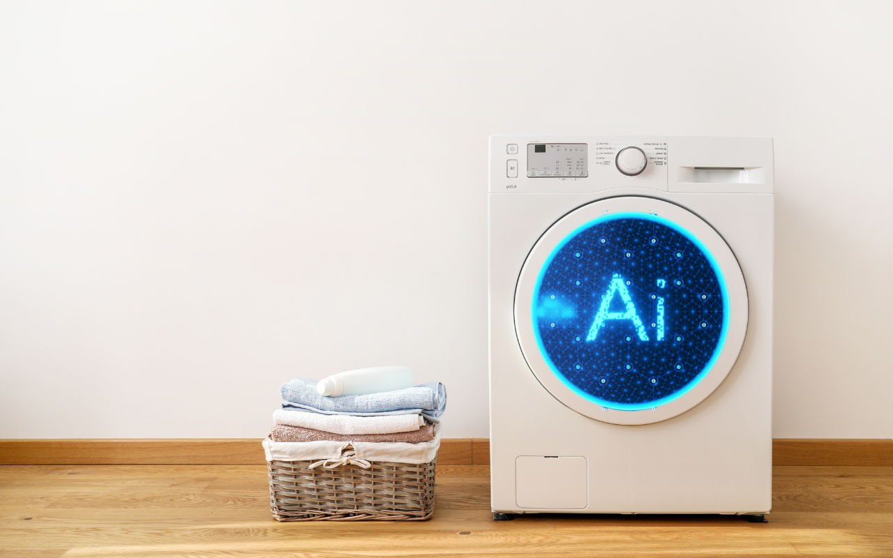 Como a inteligência artificial está chegando nas lavadoras
